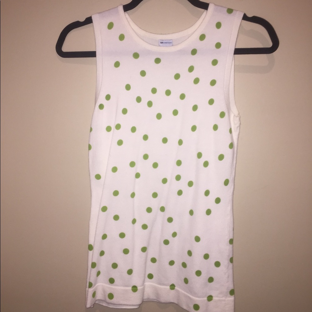 GAP polka dot tank top